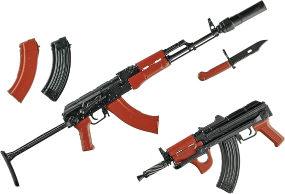 Little Armory 320661 LA079 AKMS & AKMSU Type Plastic Model
