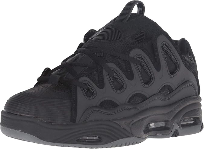 Osiris D3 2001 Black Black Mens Skate Trainers Shoes -10 UK