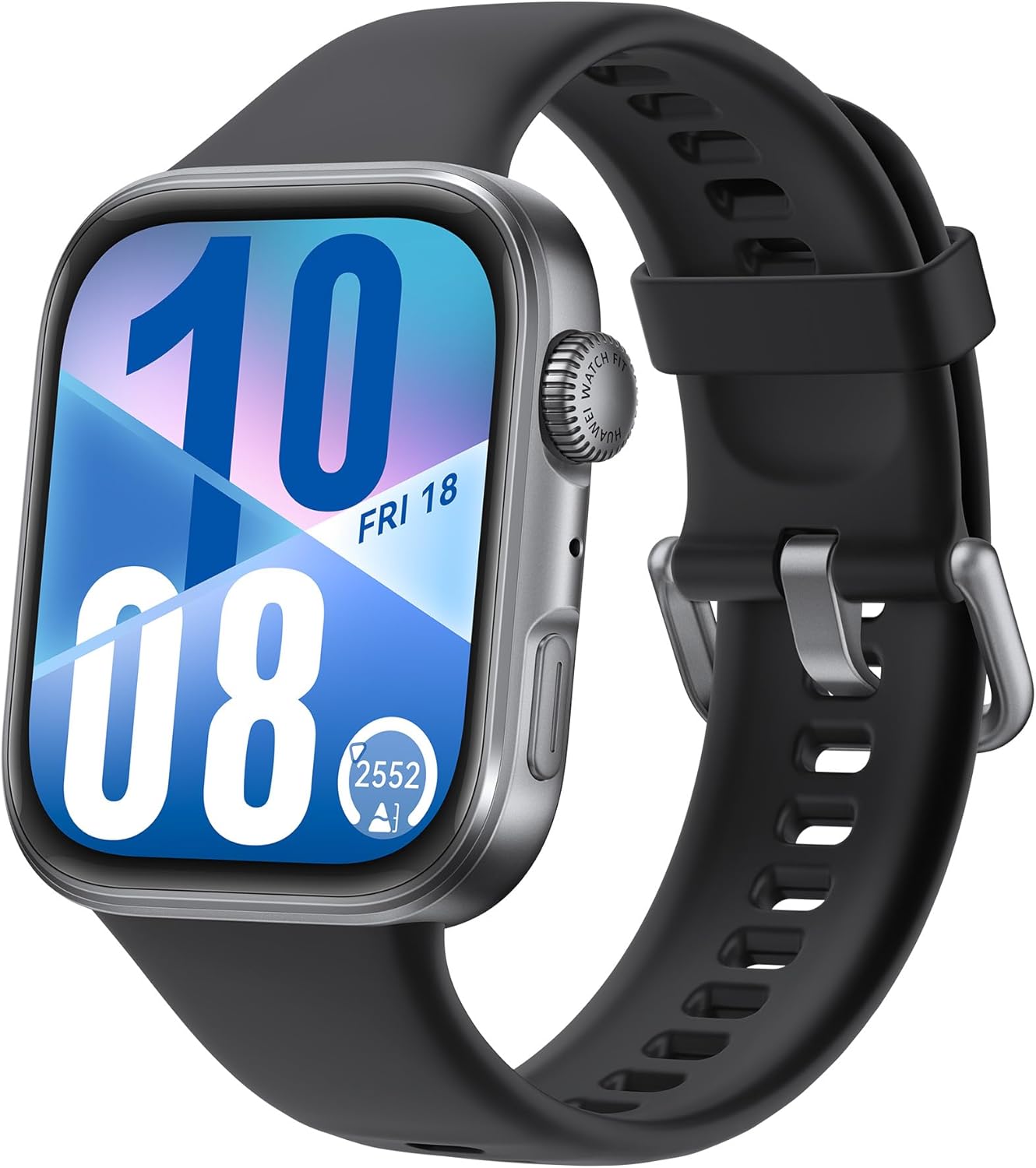 HUAWEI Watch FIT 4 Smartwatch Sports Fitness Tracker 5ATM Wasserdicht Gesundheits-Insights Bis zu 10 Tage Akku Kompatibel mit Android™ &amp; iOS +6 Monate erweiterte Garantie Schwarz