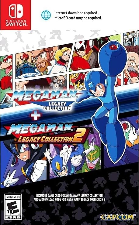 Capcom Mega Man Legacy Collection 1 + 2 (#) /Switch