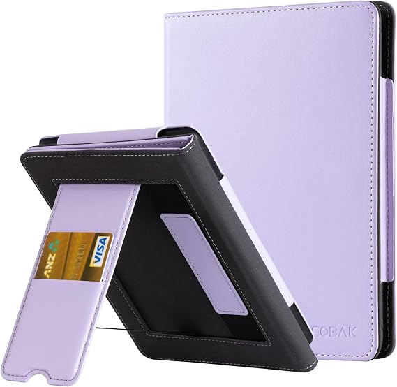 CoBak Case with Stand for Kindle Paperwhite -with Auto Sleep Wake, Card Slot, Hand Strap Feature - Fits Kindle Paperwhite 11th Generation 6.8" Signature Edition 2021 Released