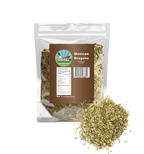 Dried Mexican Oregano, Dried Whole Oregano Leaves. 4 oz and 8 oz (4 OZ)