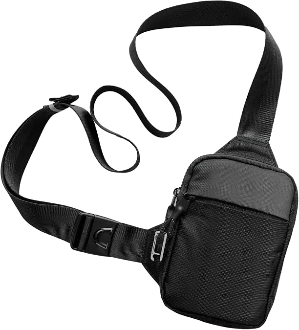 Travel Sling Bag for Men & Women, Anti-Theft RFID Blocking Crossbody Bags