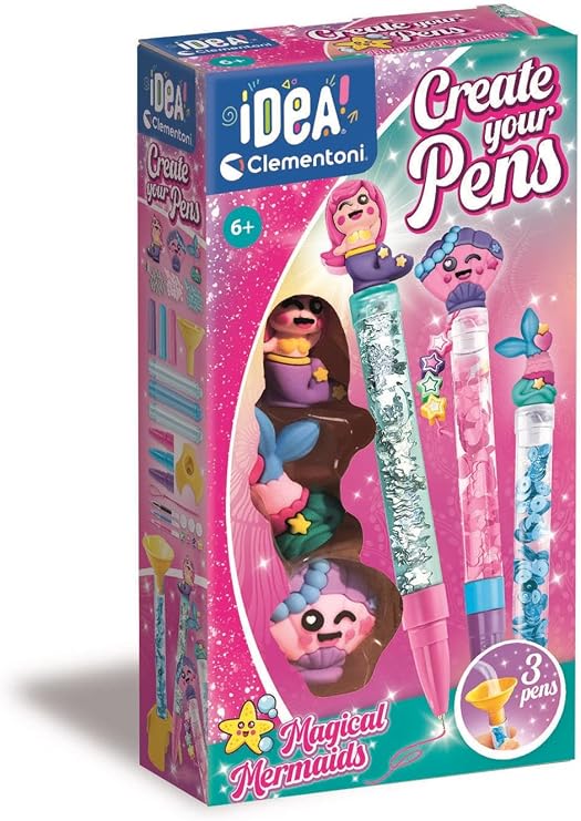Clementoni Idea Kalem Tasarım Seti Denizkızları