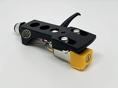 Black plated Headshell, mount,AT91 cartridge and stylus, needle for Pioneer PL-A450, PL-15D, PL-510A, PL-55DX, PL-55X, PL-150, DJ-3500, PL-600, PL-1700, PL-540, PL-51, PL-M340