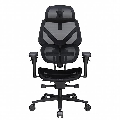 Thunder X3 Flex Pro Mesh Ergonomic Office Chair TEGC-3076101.13 FT0216 | 通気性メッシュ素材, 19D調整対応, 自適応可動式ランバーシステム, 135度リクライニング, スチールキャスター, 推奨身長160から190 cm, 耐荷重125 kg未満