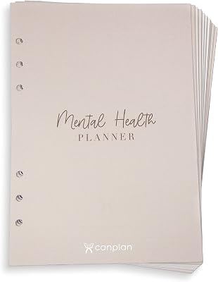 CanPlan Mental Health Planner Refills , Best Mental Health Planner, Best Self Care Gift, Mental Health Gift