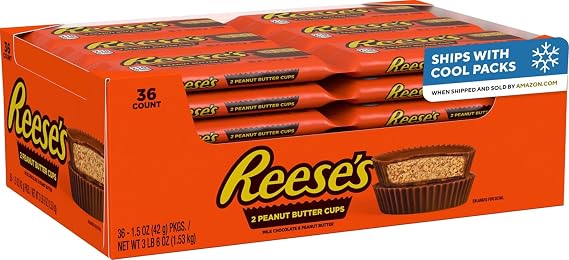 Reese's Peanut Butter Cup 2 Peanut Butter Cup 36-ct 36 x 42 g