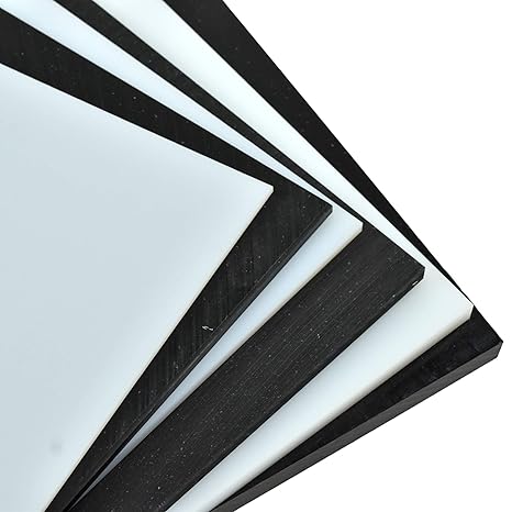 BuyPlastic Repro Black UHMW Polyethylene Plastic Sheet 1 3/4" x 6" x 48", Ultra High Molecular Weight Polyethylene Board, Size 5.75 in x 47.75 in