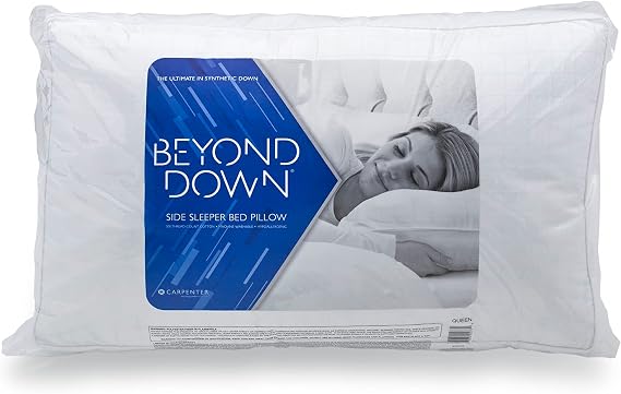 Beyond Down Gel Fiber Side Sleeper Pillow, Queen