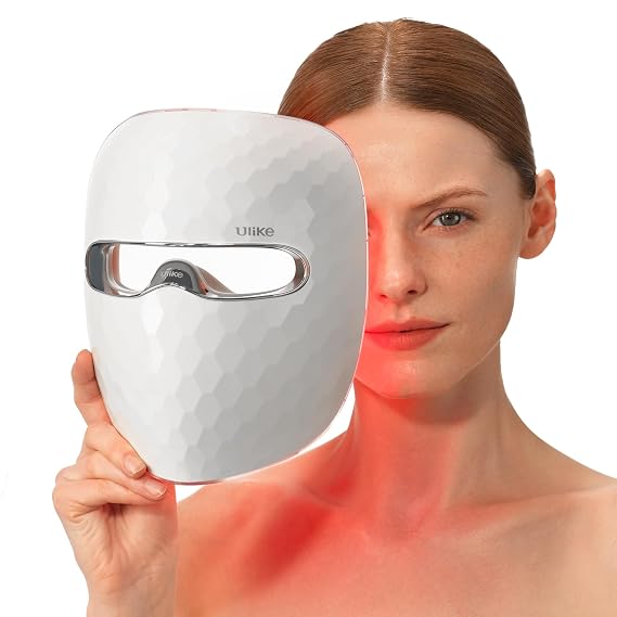 Ulike Red Light Therapy Mask for Face,360 full face coverage