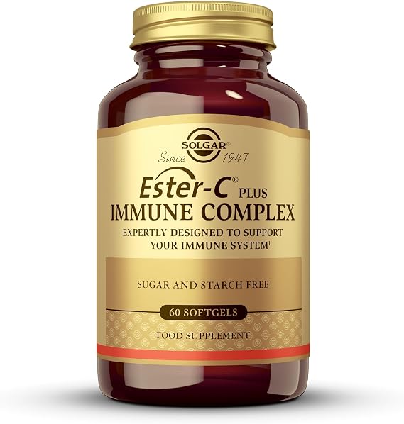 Solgar Ester-C Plus 1000 mg Immune Complex Softgels - Pack of 60