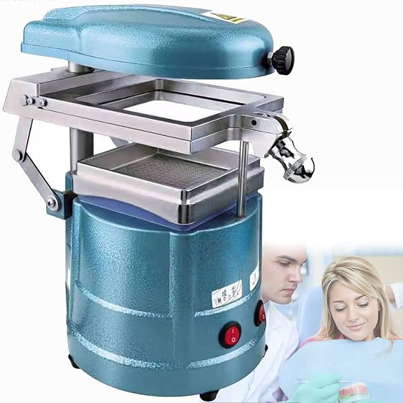 Vacuum Forming Machine, 1000W Portable Automatic Dental Vacuum Former Machine Thermoforming Laminating Machine Lab Equipment JT-18 110V/220V