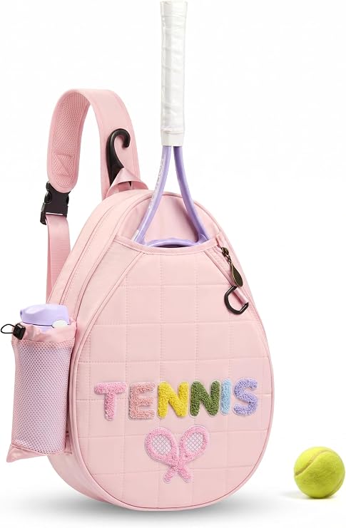 Tennis Bag for Women, Waterproof Crossbody Sling Racket Bag