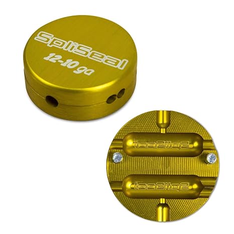 Dual Cavity 1210 AWG Butt Connector Mold, Aluminum Wire Splice Mold for 1210 AWG Butt Splices, Used with Solder Seal Sticks to Create Sealed Electrical Connections for Automotive & Marine