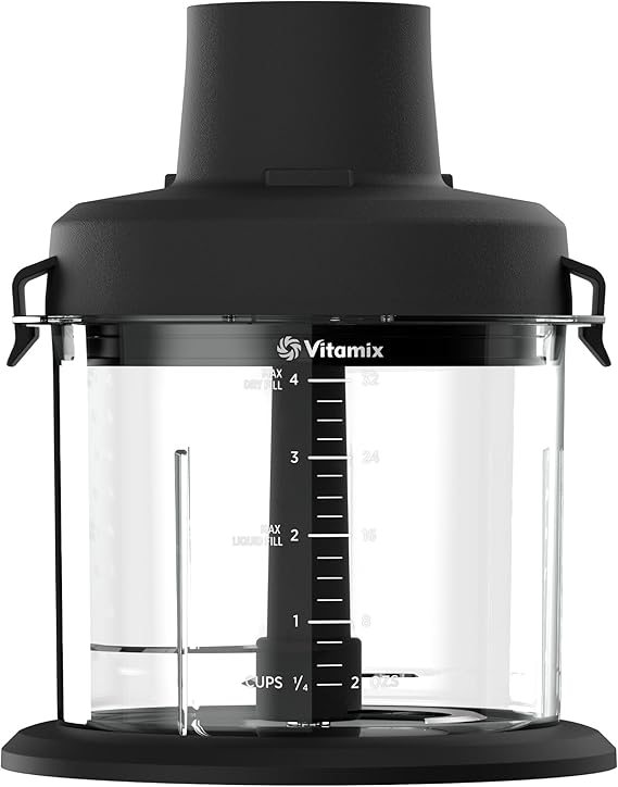 Vitamix Immersion Blender Mini-Chopper, Stainless Steel Blade, BPA-Free