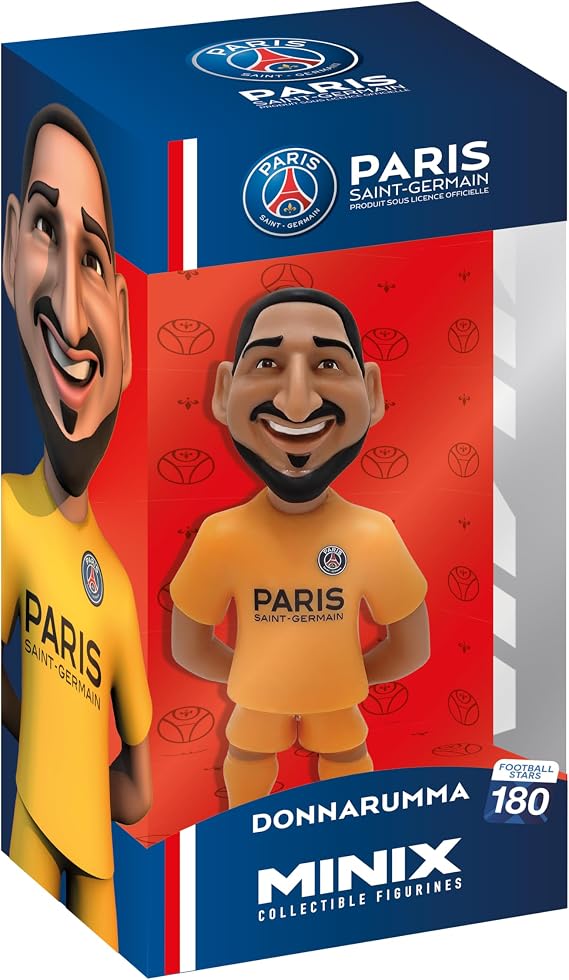 PSG Paris Saint-Germain Minix Football Stars Figurine, Donnaruma