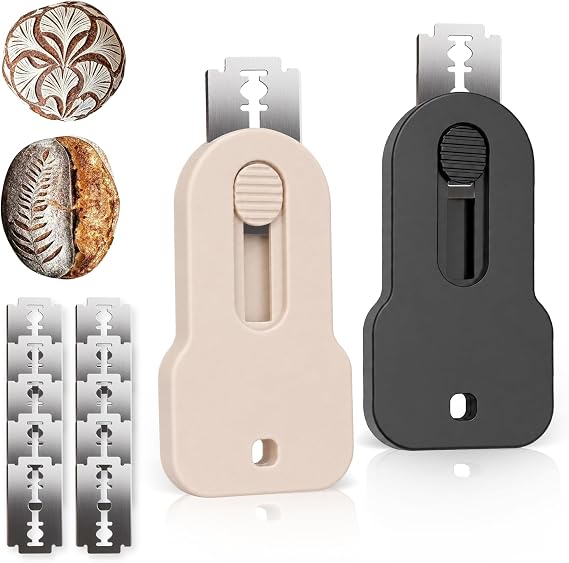 Extractable Bread Lame Sourdough Scoring Tool, 2PCS Bread Scorer & 10 Blade