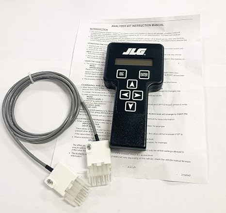 JLG OEM Part, KIT, Analyzer and Cable, Black (Handheld Analyzer)