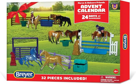 Breyer 2025 Horse and Unicorn Friends Advent Calendar | Model # B-HP-10384