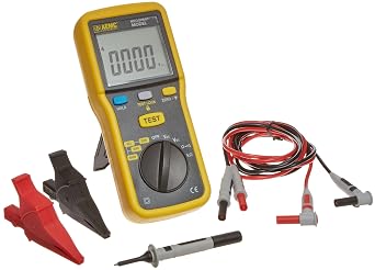 AEMC 2126.53 Digital Megohmmeter, 1000V, Black