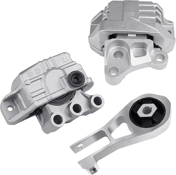 Engine Motor Transmission Mount Replacement for Jeep Compass 2.4L 2017-2020 | Renegade 2015-2020, Fiat 500X 2016-2018 Compatible with 68258599AA,68363755AA,68363756AA