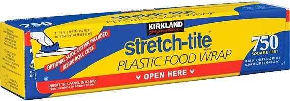Kirkland Signature Stretch Tite Plastic Food Wrap Single pack