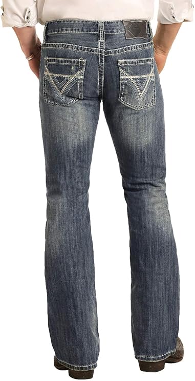 Rock & Roll Denim Regular Fit Bootcut Jeans #M0P2602