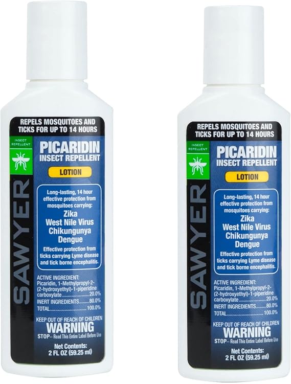 Sawyer Products SP5622 Picaridin Insect Repellent Lotion, 20% Picaridin, 2-Ounce, Twin Pack