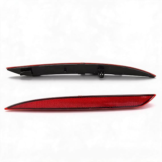 Rear Bumper Reflector for 2020 to 2023, Red Lens Car Tail Reflector Light, Rear Bumper Lights Replacement for (Right 26560 6FV0A)