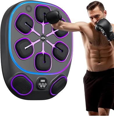 2025 Smart Music Boxing Training Machine for Adults Fitness Equipment Durable Dummy Punching Bag Boxing Machine