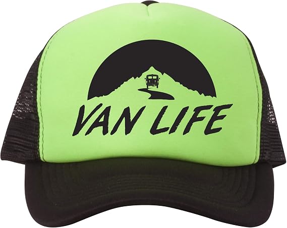 Van Life Adjustable Mesh Trucker Hat