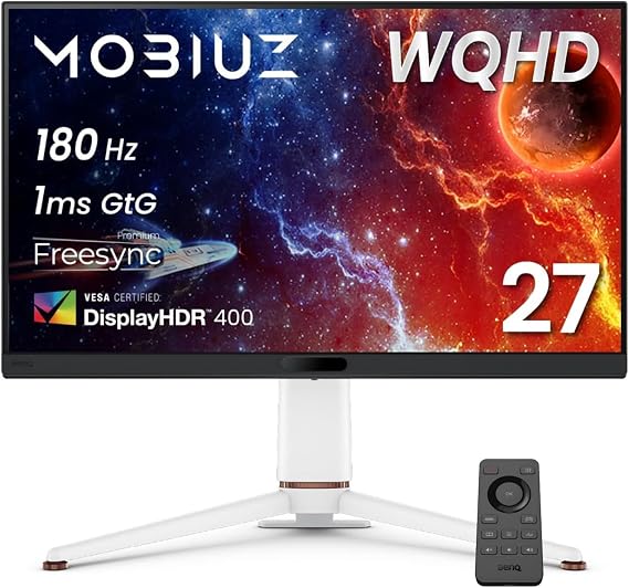 BenQ MOBIUZ EX271Q 27" IPS WQHD 180Hz 1ms P3 95% Gaming Monitor