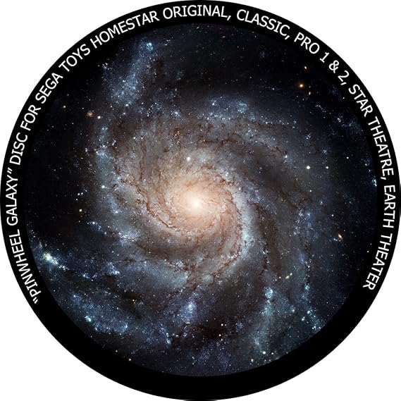 Kweller Pinwheel Galaxy - 400 ISO, Disc for Sega Toys Homestar Classic, Flux, Original, Star Theatre, Pro, Pro 2