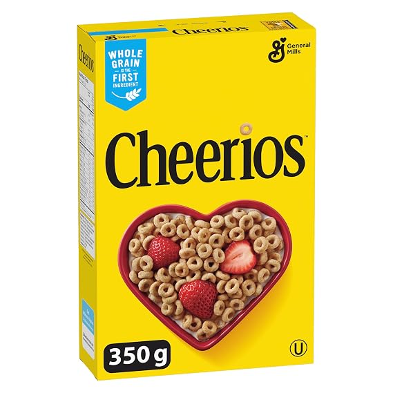 General Mills Cheerios Cereal, 350 GR