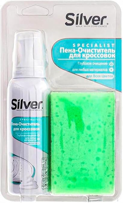 Silver Spor Ayakkabı Deri Ve Kumaş Temizleme Köpüğü 125 ml