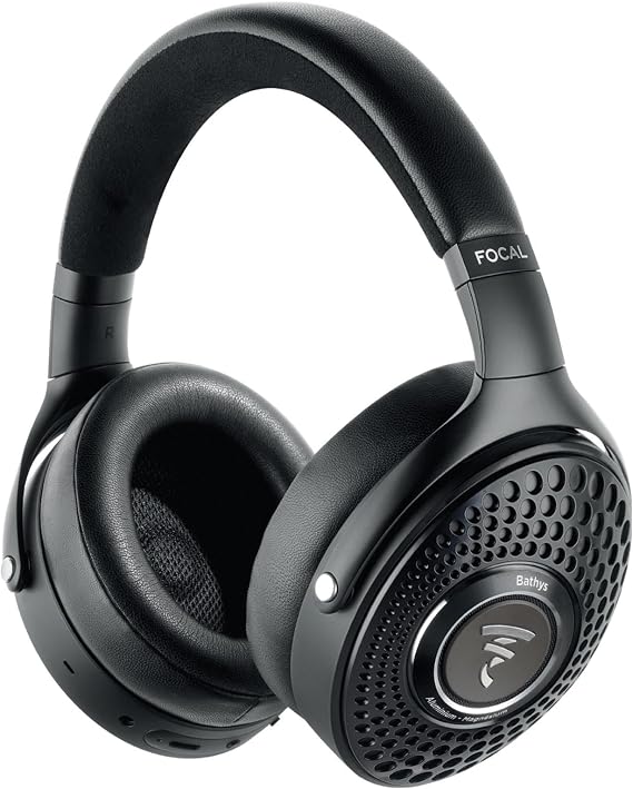 Focal Bathys High-Fidelity Bluetooth Noise Cancelling Headphones-DEEP Black