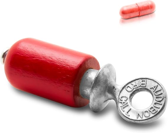 Audubon Bird Call - Red | Attracts a Wide Variety of Birds. Great Bird Watching Gift. Includes Powdered Rosin. Authentic Bird Call Whistle. Made in USA