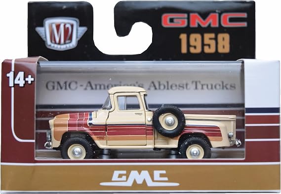 M2 Machines 1958 GMC Stepside Truck 4x4, 9600 pcs Worldwide, 32500