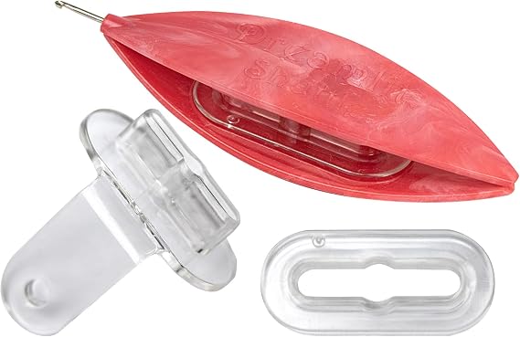 Handy Hands Dreamlit Swirlz Shuttle with 2 bobbins and 1 Holder - SHH4806, Pink Taffy