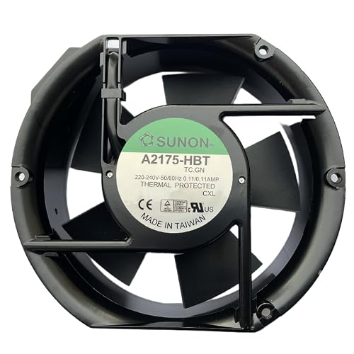 A2175-HBT TC.GN 17251 220V 0.11A for 172 x 150 x 51mm Capacitor Axial Fan