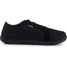 Men’s Lightweight Casual Shoes | Breathable Knit or Canvas Upper with TPR Sole – Comfort Everyday Lace-Up Trainers (UK 7-12, Multiple Colours)