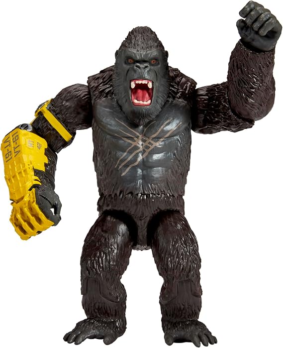 Monsterverse Godzilla for Kong The New Empire - MN303300Kong 15 cm Mafsallı Aksiyon Figürü Koleksiyonu, Son Derece Detaylı ve Aksesuarlı, 4 Yaş ve Üstü Çocuklar İçin,