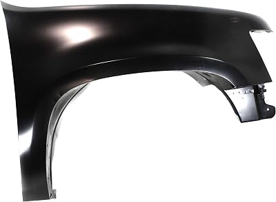 Evan-Fischer Front Fender Compatible with 2007-2013 Chevrolet Avalanche Suburban 2500 Steel CAPA Passenger Side