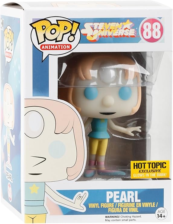 Funko Pop! Animation Steven Universe Pearl Glow In The Dark Exclusive #88