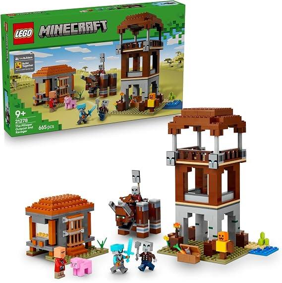 LEGO Minecraft Yağmacı Karakolu ve Çapulcu 21278