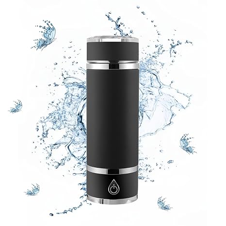 Portable Hydrogen Water Bottle Generator,Water Ionizer Machine,Hydrogen Rich Water Glass Drinking Water Bottle