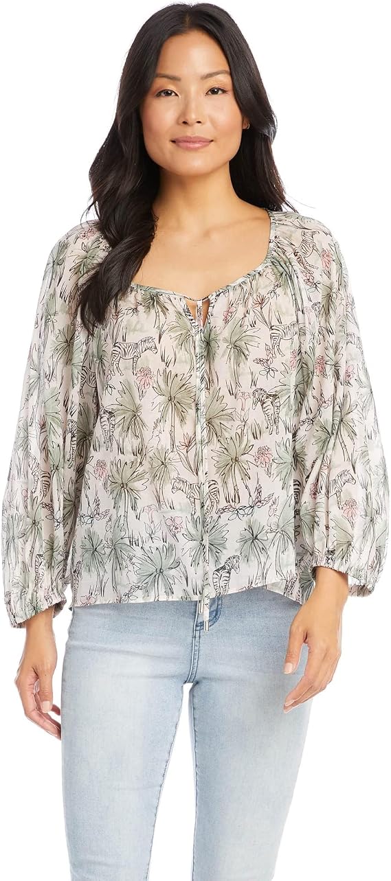 Karen Kane Women's Peasant Top