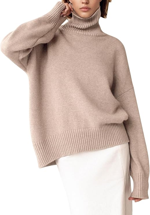 Women Turtleneck Sweater Multifunction Mask Neck Glove Sleeves Casual 2025 Winter Warm Shirt