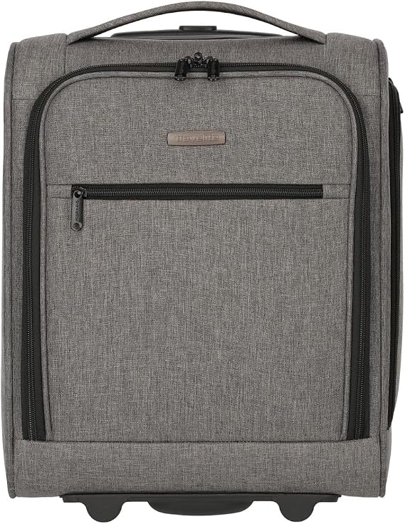 Travelite Cabin Underseater Trolley (43 cm) with 2 Wheels, charcoal, 40.0 centimeters, travel luggage
